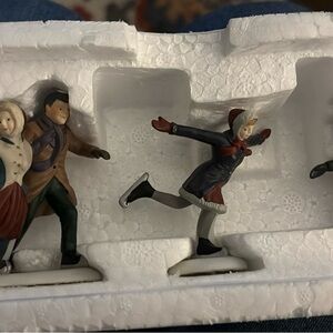 Department 56 “Skating Party” Figurines -